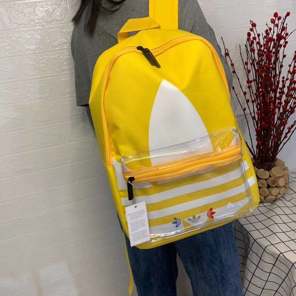 Adidas Clover Yellow Backpack - Picture 2 of 2